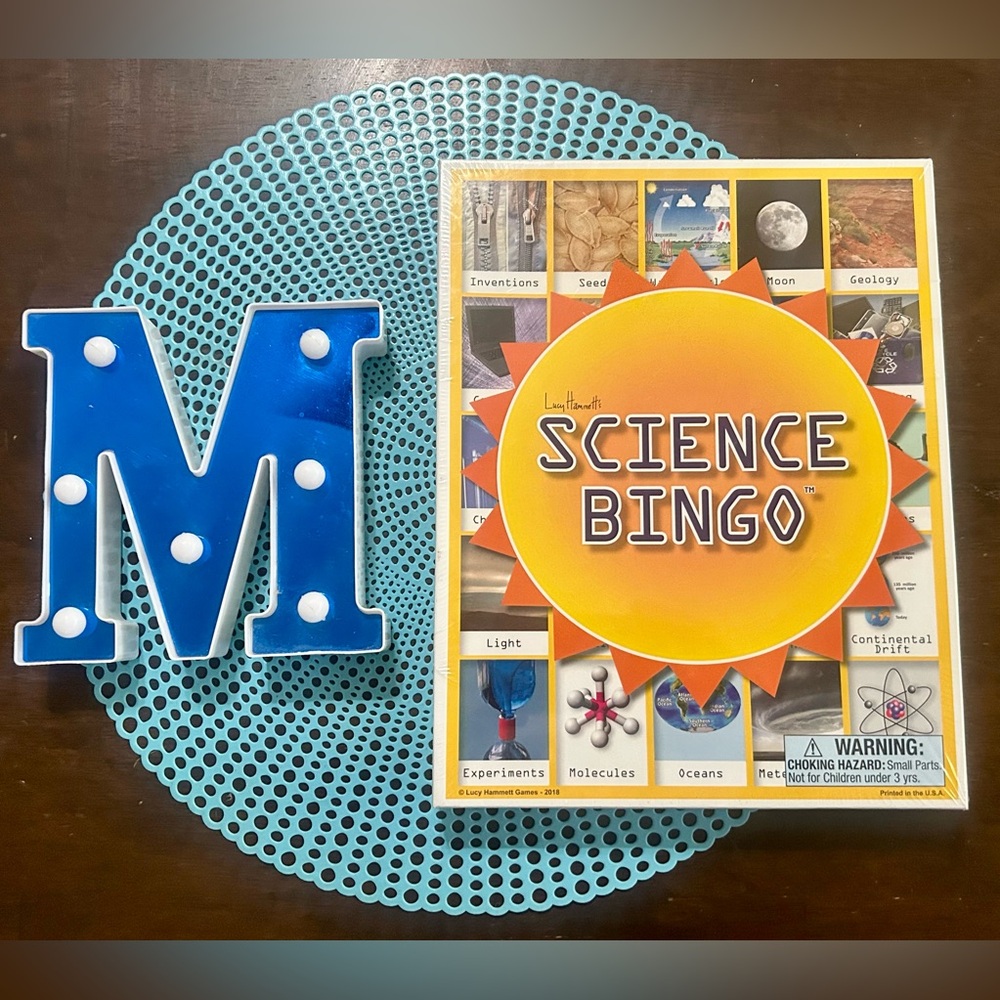 Science Bingo Game, New & Sealed